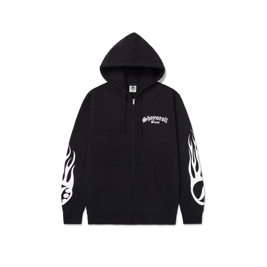 Flames Zip Hoodie