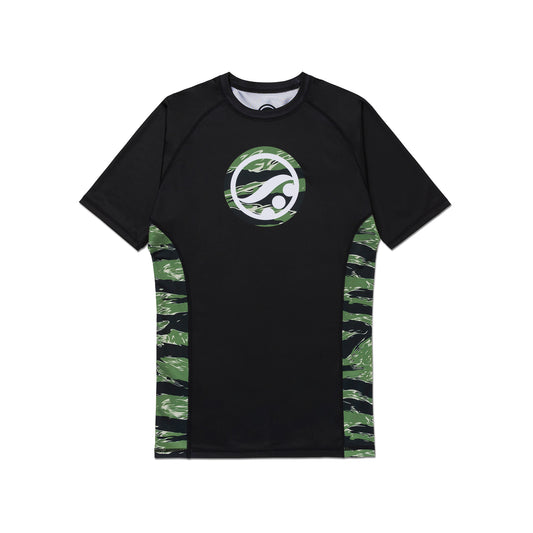 Retro Camo Rashguard [Short Sleeve]