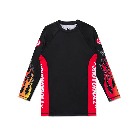 Flames Rashguard [Long Sleeve]