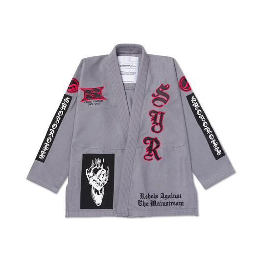 Yooga Flame Kimono [Grey]